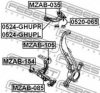 MAZDA GS1D34480 Control Arm-/Trailing Arm Bush